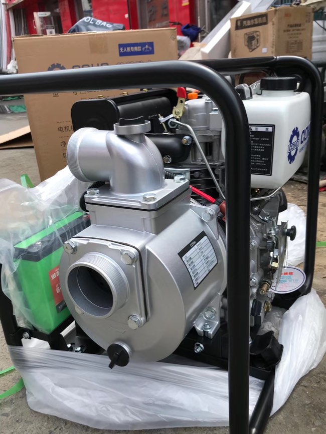 谷赫柴油3寸水泵-柴油机水泵